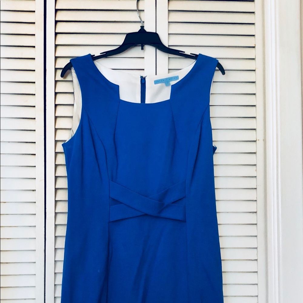 Antonio Melani Blue Sleeveless Sheath - Picture 4 of 9